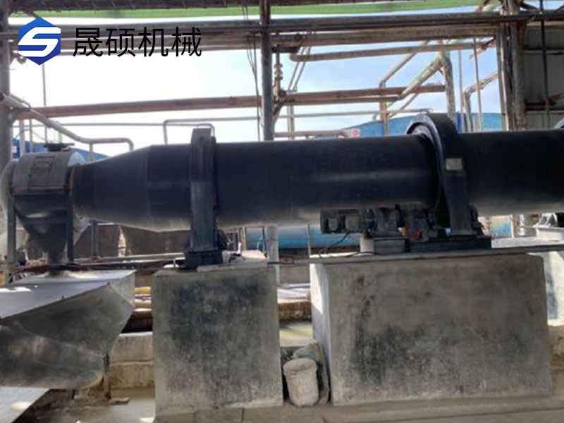 寶雞污水處理石灰消化現場